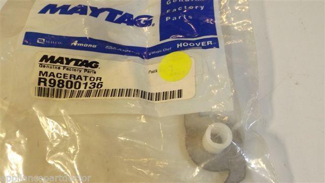WHIRLPOOL AMANA DISHWASHER R9800136 Cutting Blade NEW IN BAG WHIRLPOOL AMANA DISHWASHER R9800136 Cutting Blade NEW IN BAG